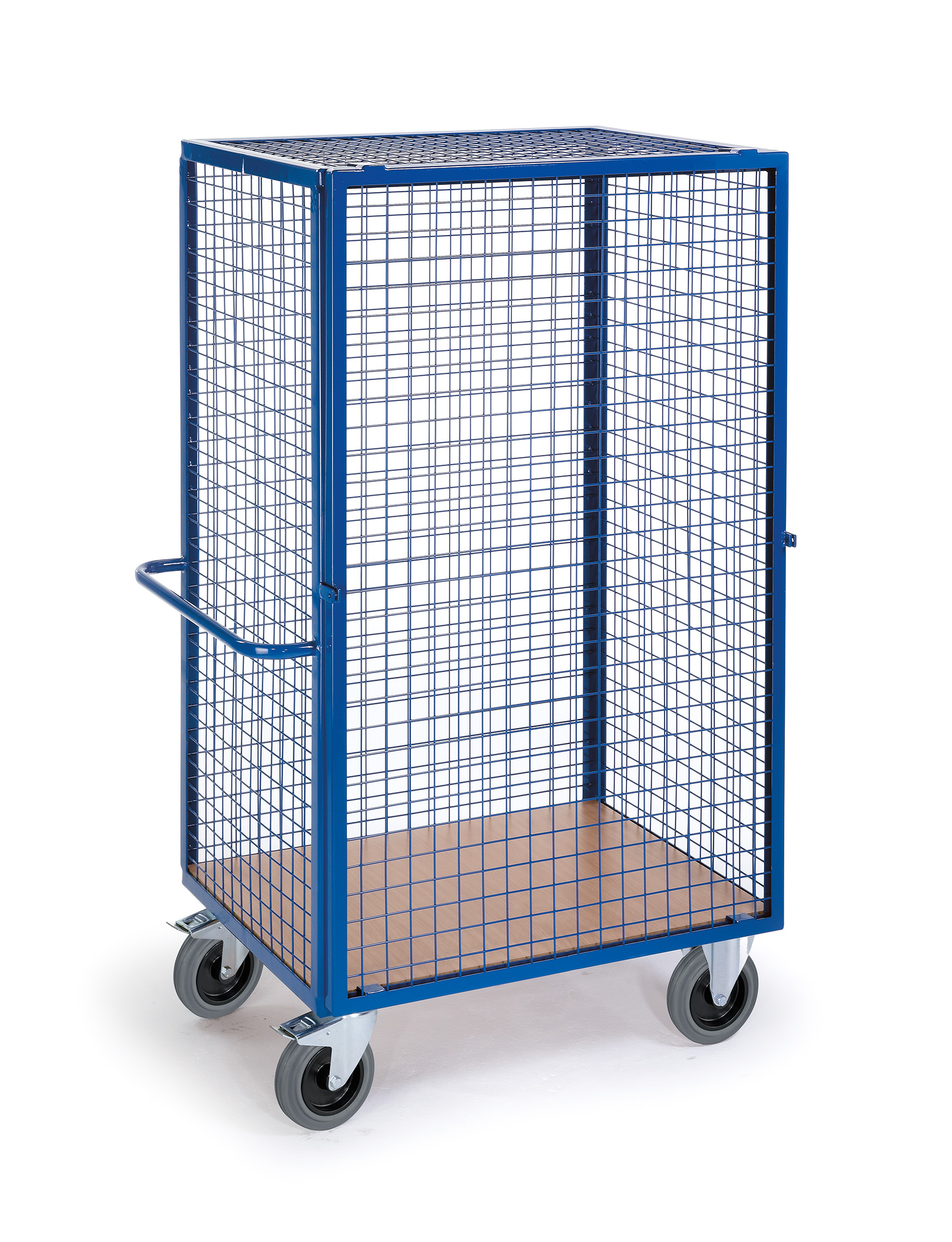 Gitter-Schrankwagen mit einhängbarer Vorderwand